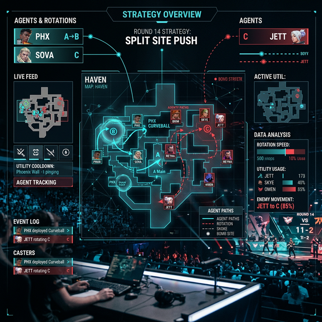 Valorant: Анализ Ультимейтов и Ротаций